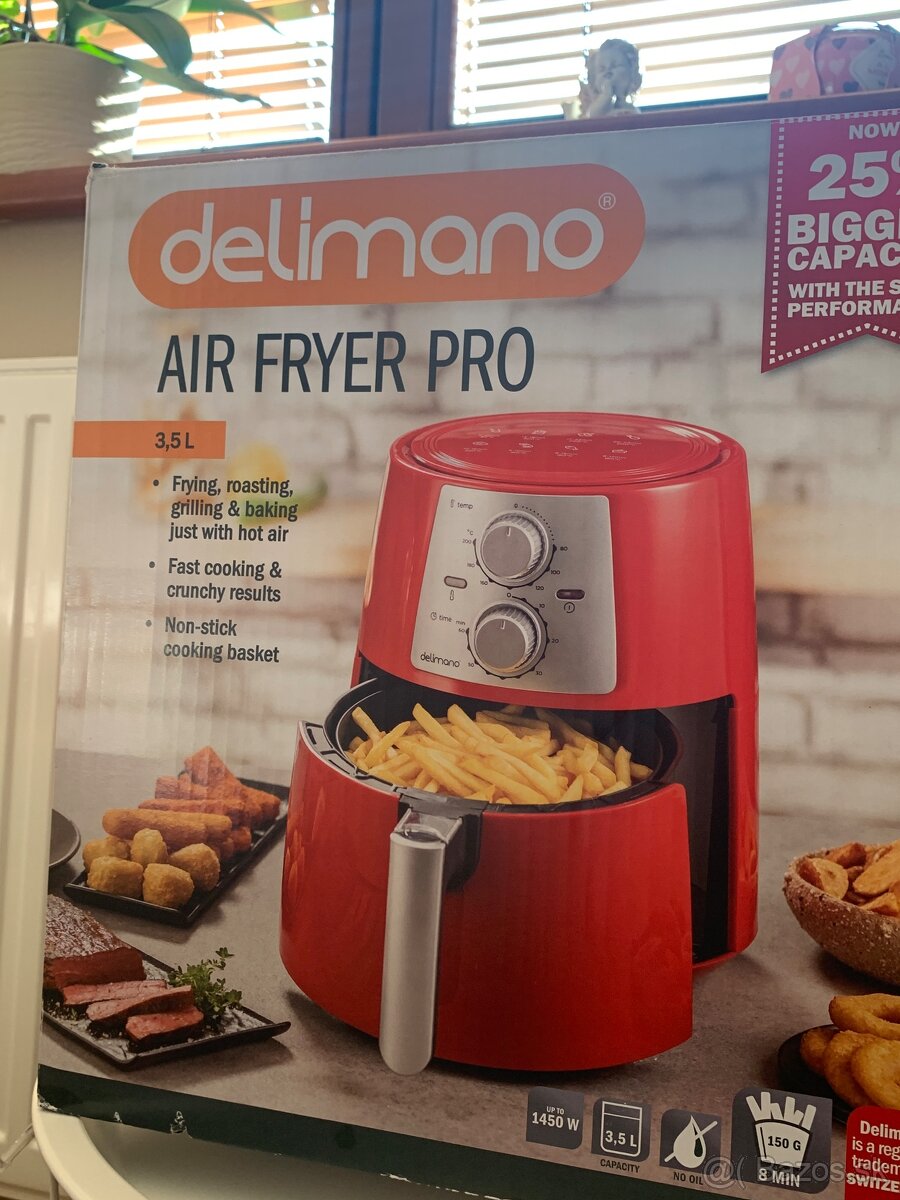Delimano air fryer pro- fritéza