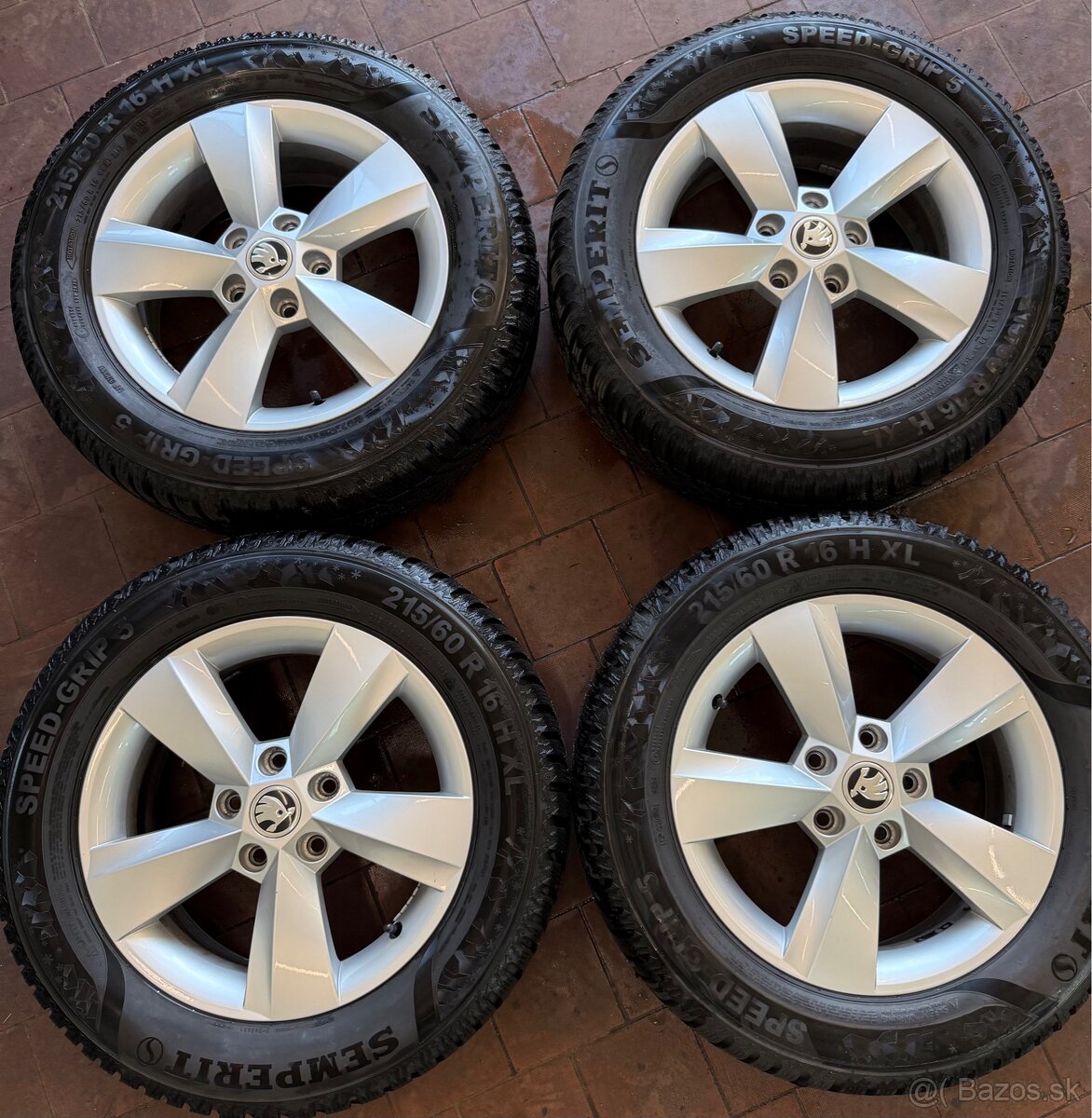 5x112 R16 originál aludisky Škoda