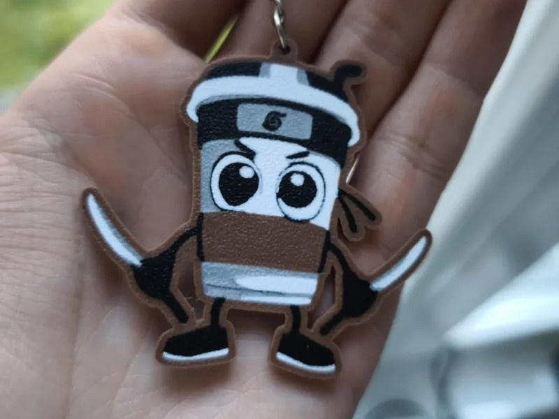 Cappuccino Assassino 2 kľúčenka (brainrot)