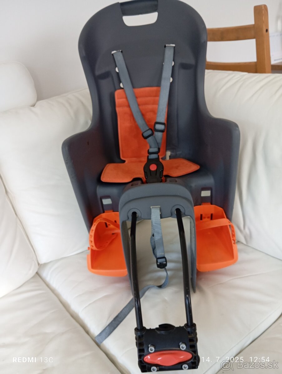 Detská sedačka na bicykel