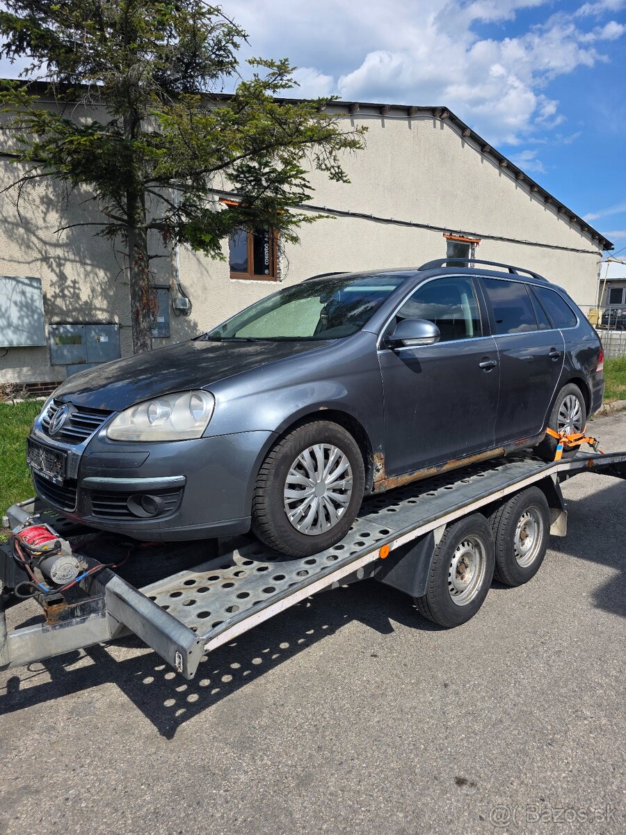 Volkswagen golf 5 1.9tdi 77kw rozpredam