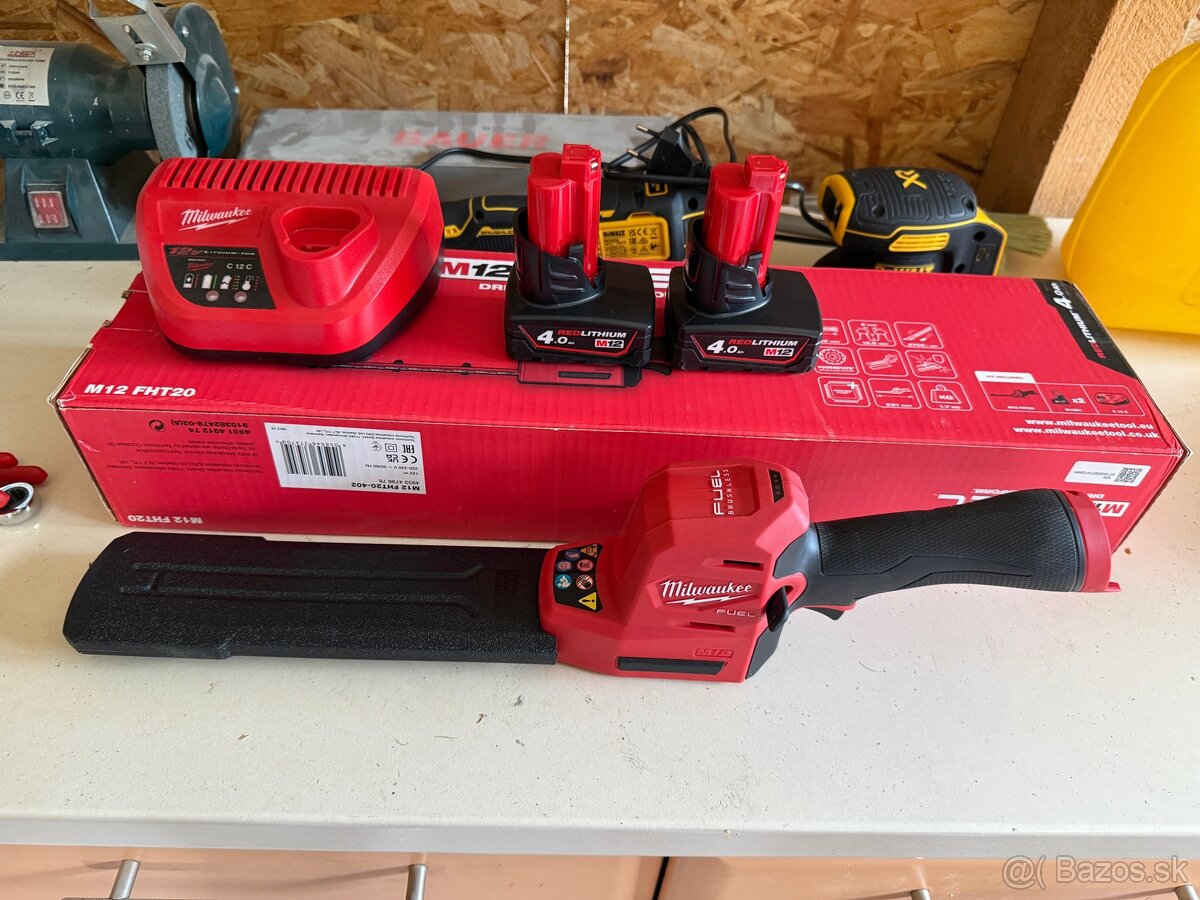 Milwaukee M12 FHT20 plotostrih