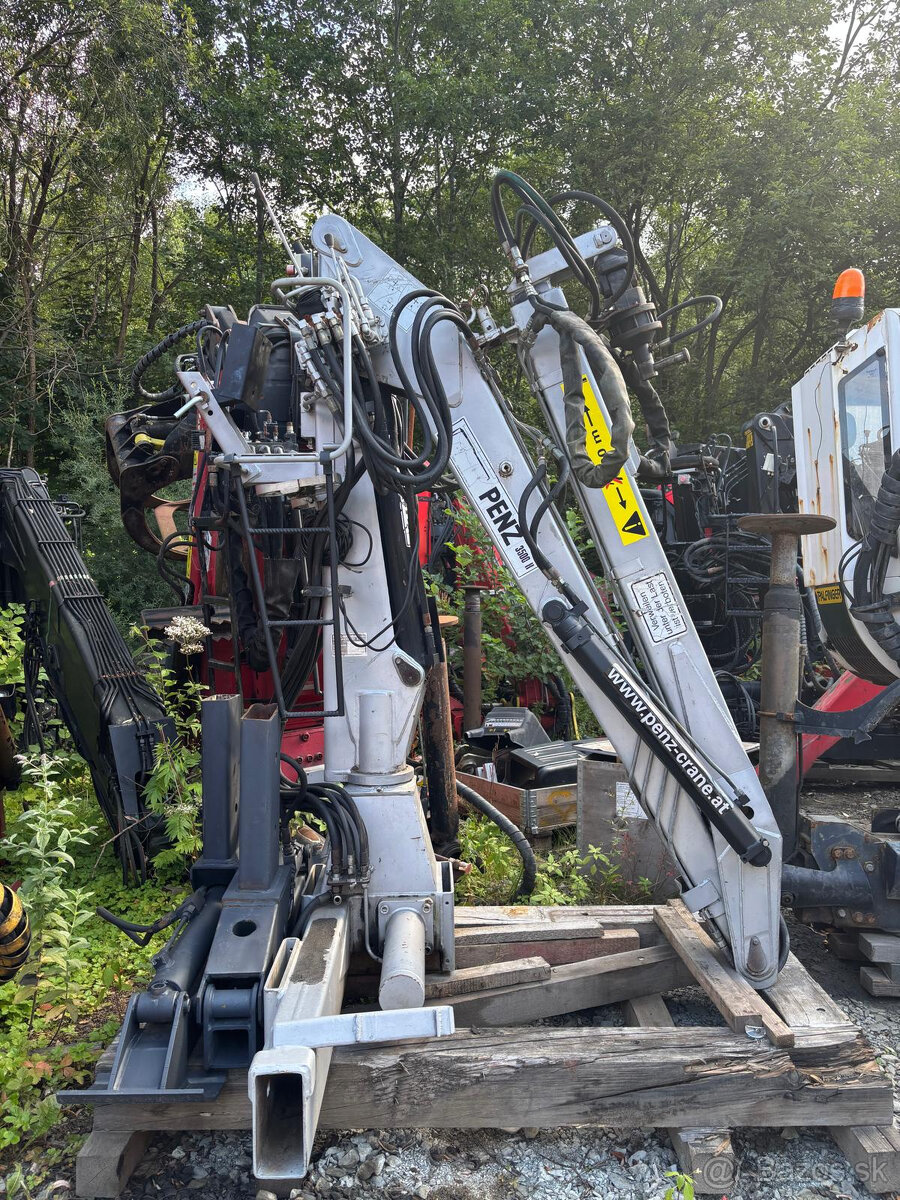 hydraulicka ruka Penz 3500H Z lesovoz kovošrot