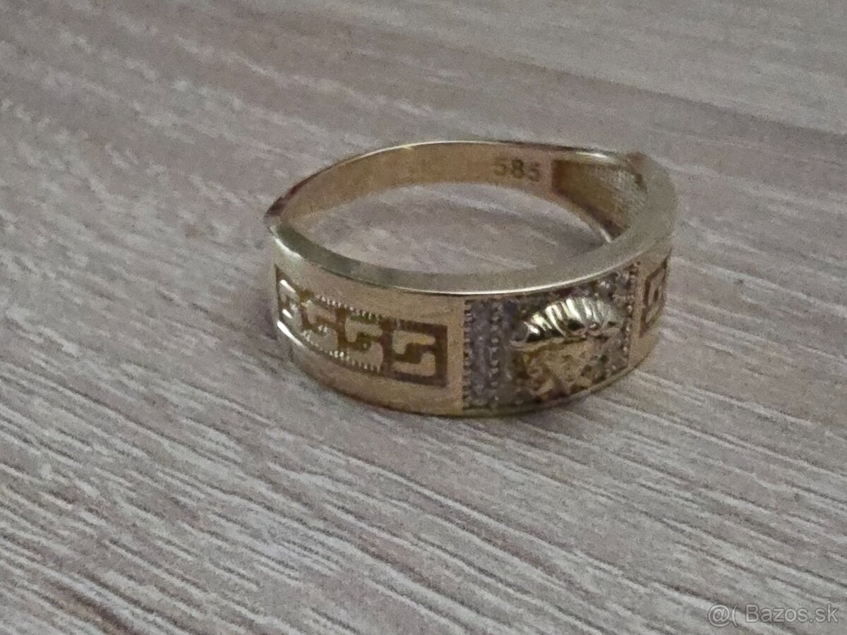 versace prsten. zlaty 350e