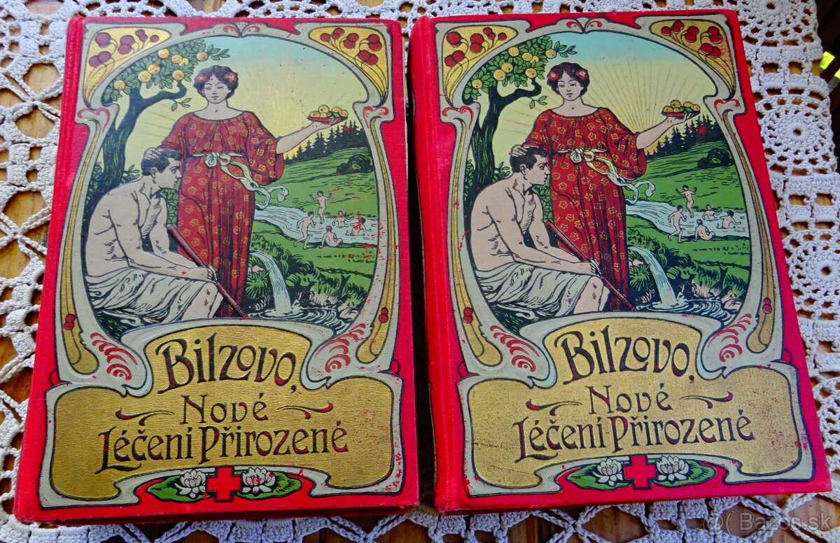 Bilzovo nové léčení přirozené I.-II., vydané v roku 1901