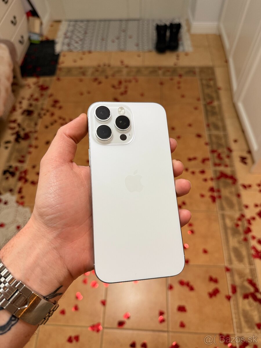 iPhone 16 Pro Max 512GB White Titanium, záruka do 20.9.2026