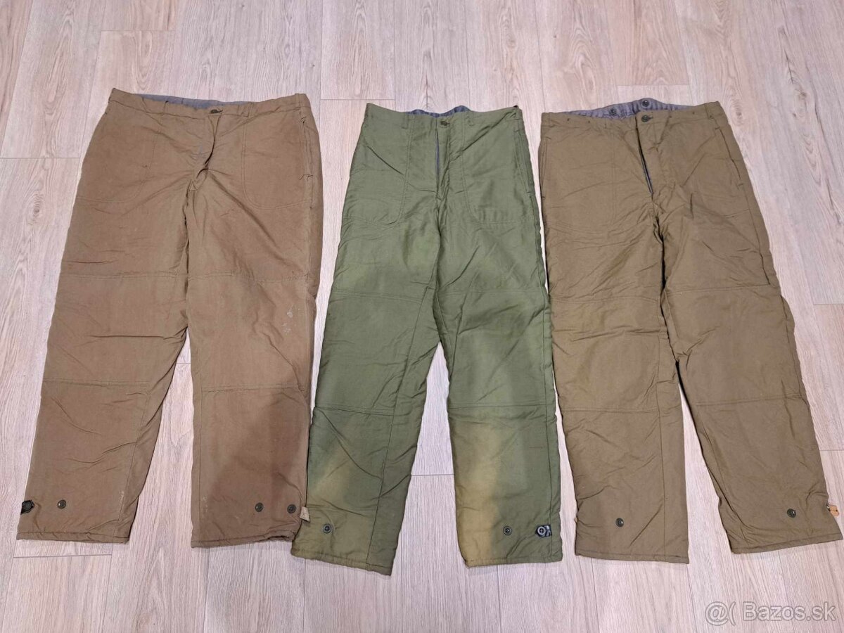 Pracovné monterkové nohavice ČSSR