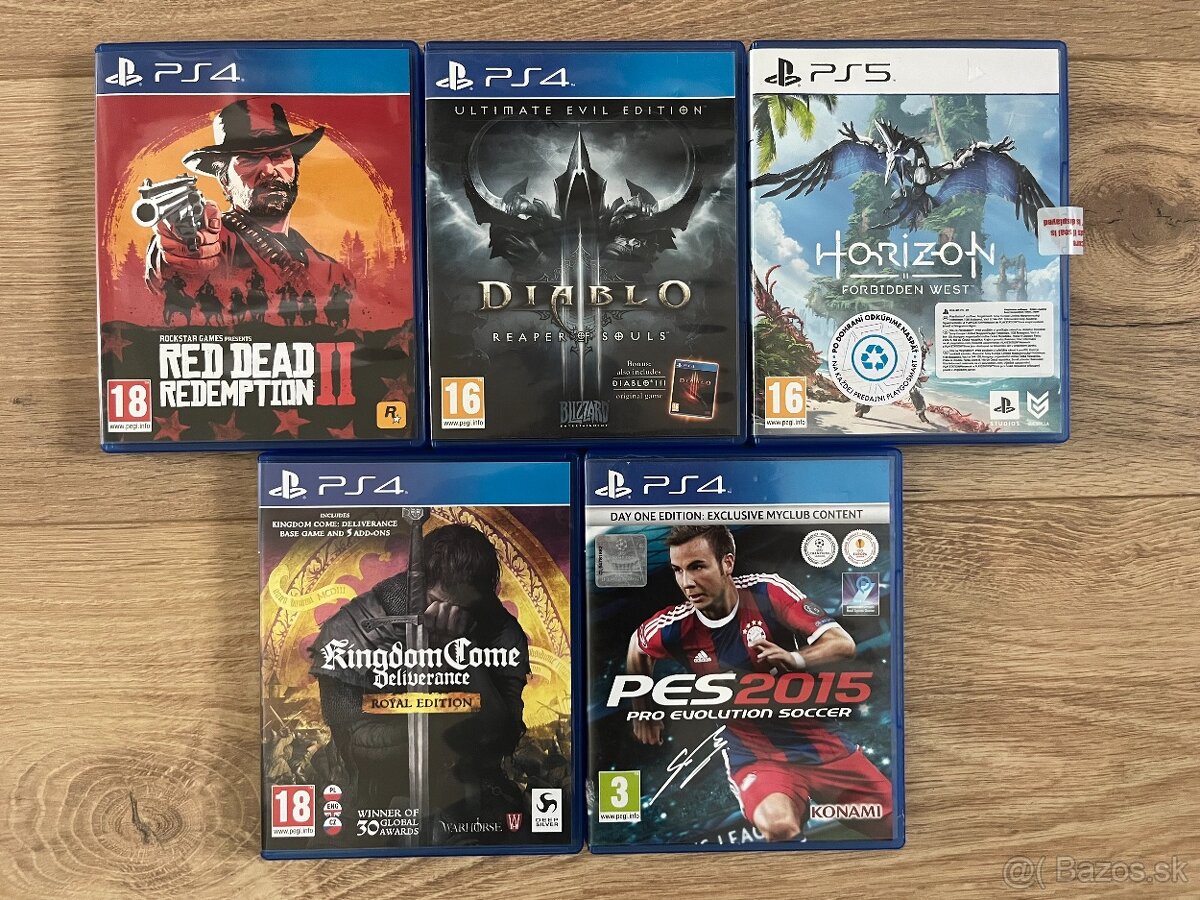 Hry na PS4 a PS5