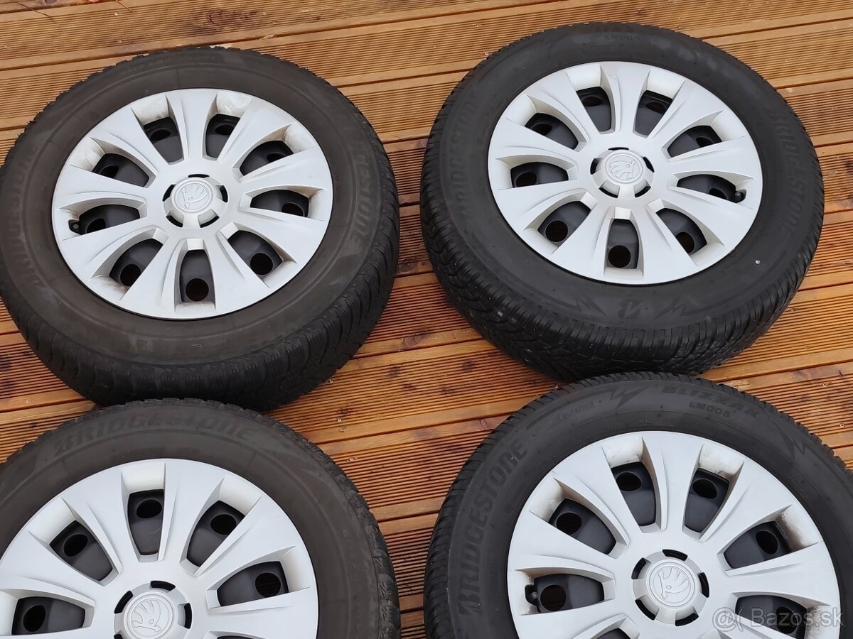 Super cena - original plechove disky Kodiaq 17" 112x5 r17