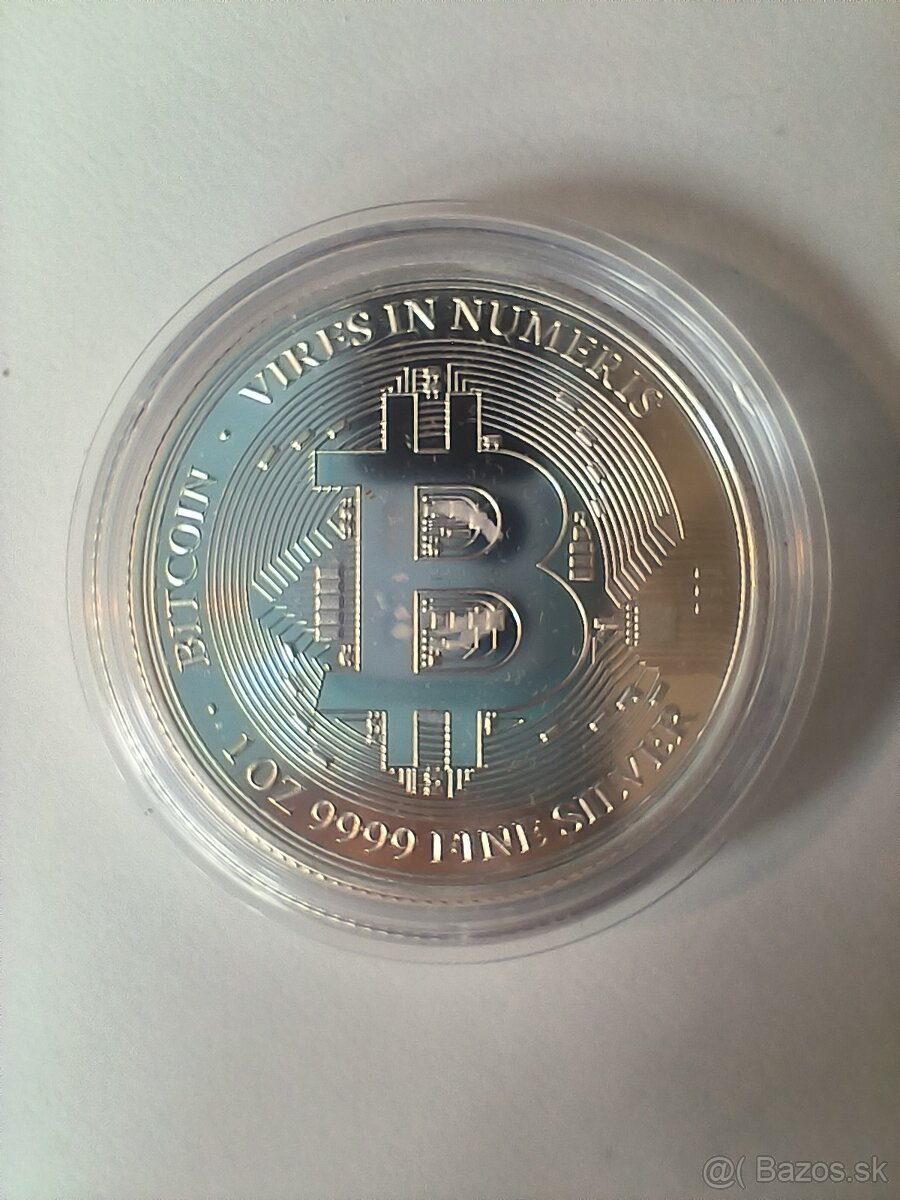 Strieborné mince 2 Dollar Niue Bit_Coin 2022