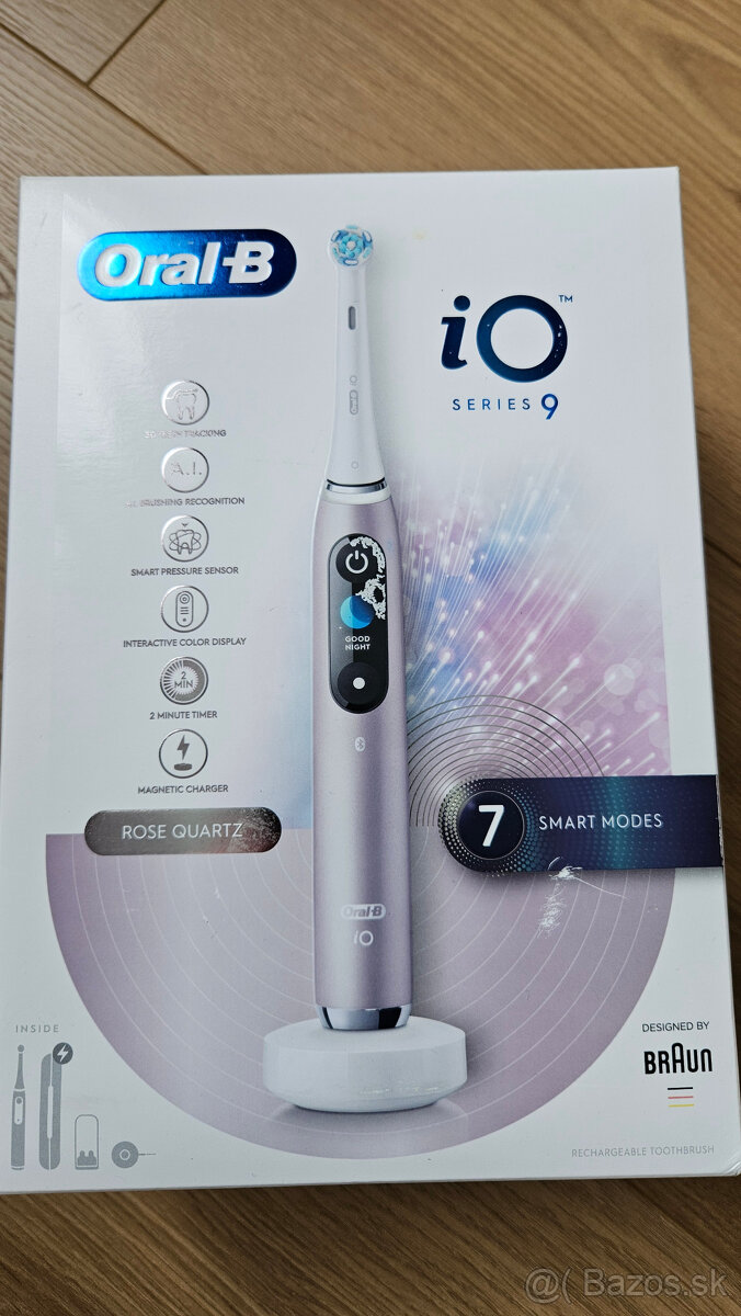 Elektrická zubná kefka Oral-B iO 9 ružová