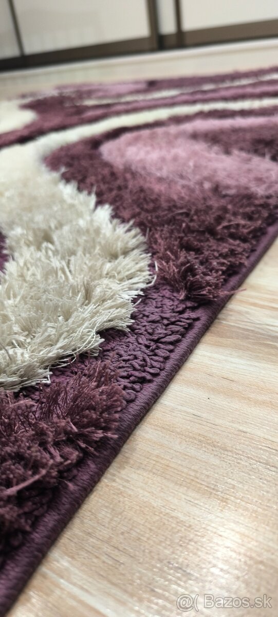 Modrý a Fialový koberec