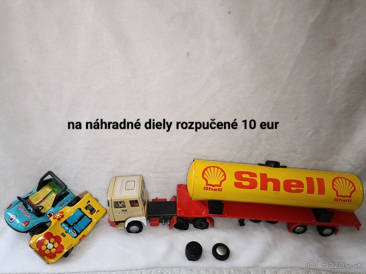 Retro autá na diely