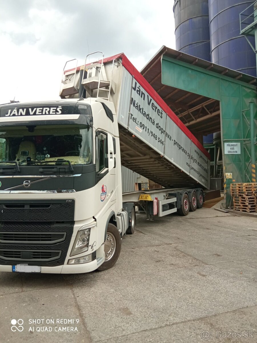 Vodič kamiónu - týždenná dochádzka