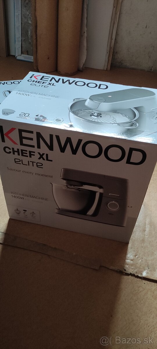 Kenwood Chef Elite XL KVL6100S + príslušenstvo