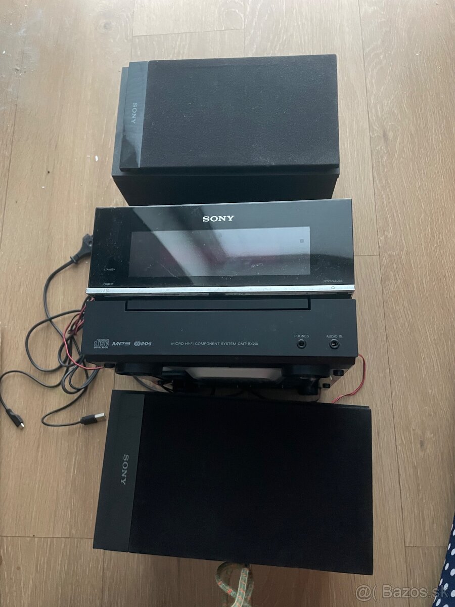 Moderná Hifi veža Sony