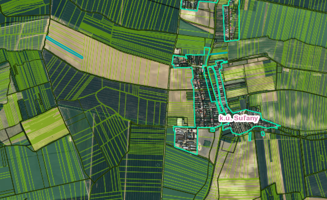 Predám 9 986 m² ornej pôdy v k.ú. Suľany, okres Nitra