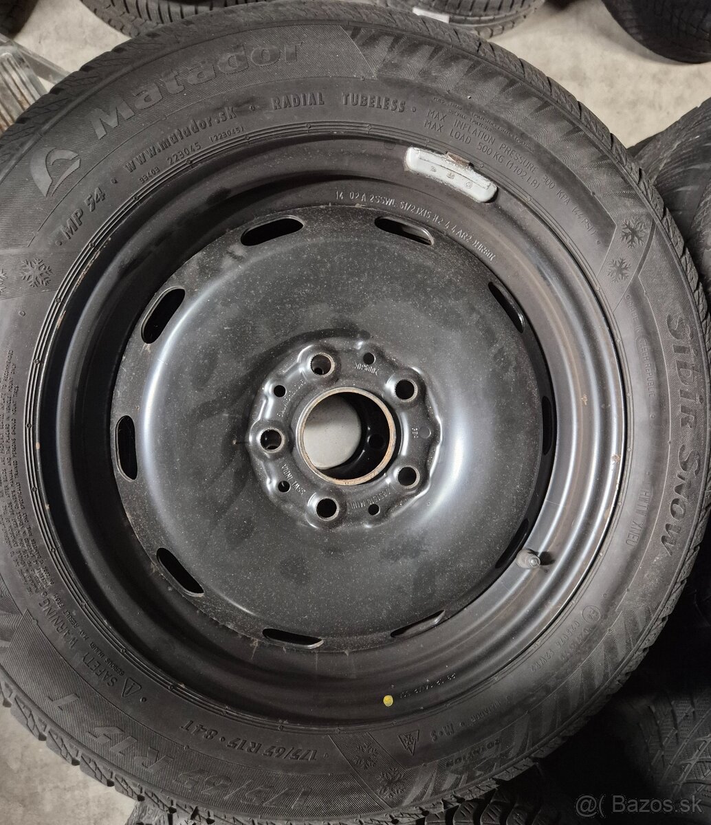 Disky MINI R15 a zimne pneu 175×65