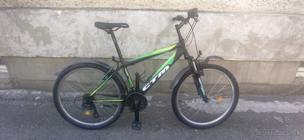 Predám horsky bicykel CTM axon 26" kolesa.Na výšku od 150 d
