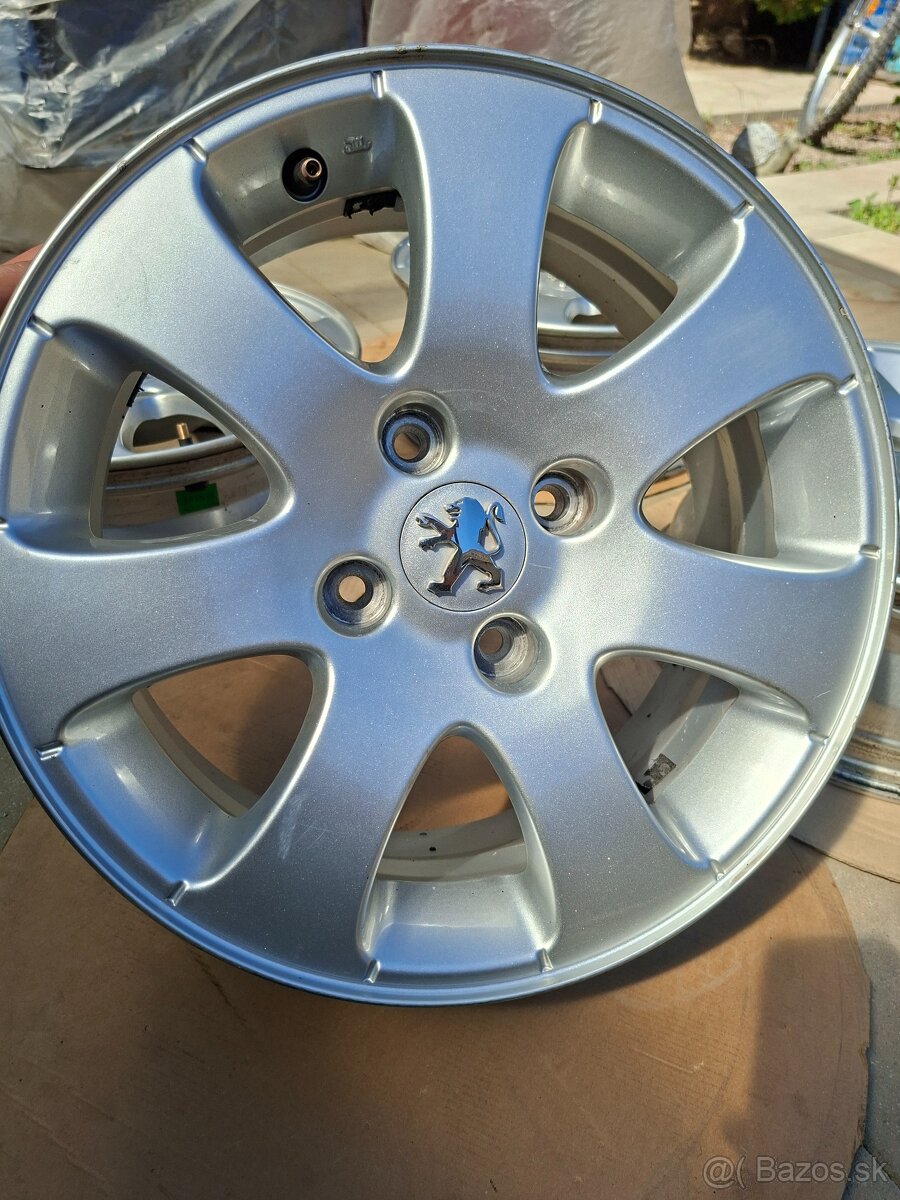 Peugeot R15 hlinikové disky original
