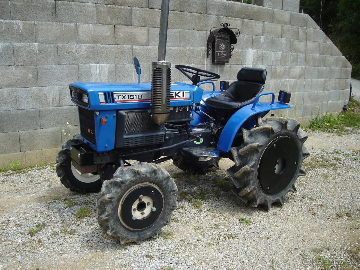traktor Iseki TX 1510 pohon 4x4