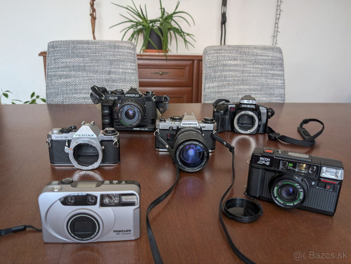 #1 Bundle - set 6 analógových fotoaparátov