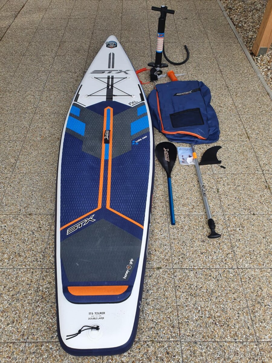 Paddleboard STX WS Tourer 11,6 x 32 + veslo pádlo batoh komp