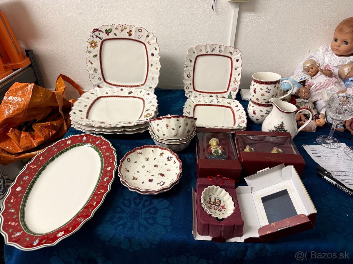 Villeroy Boch toys fantasy a winter bakery vianocny porcelan