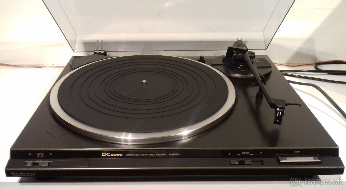 Velmi ZACHOVALY gramofon TECHNICS SL-BD20, servo JAPAN, AG24