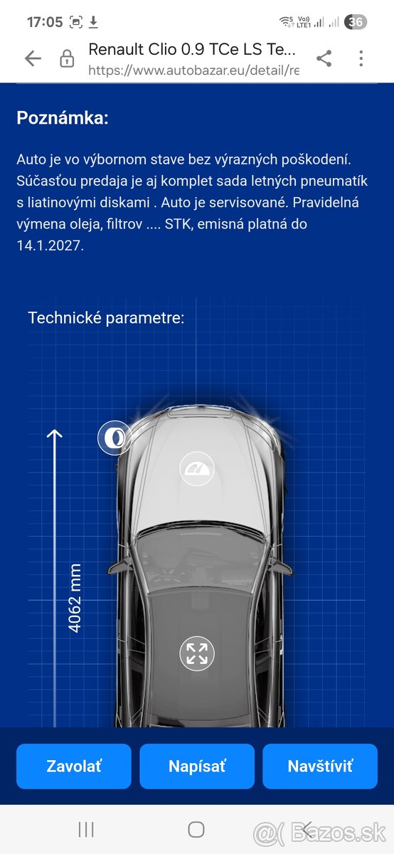 Renault clio IV , 0.9 technofeel