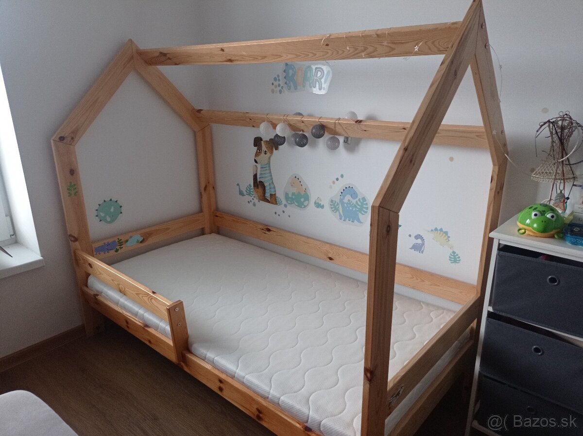 Detská posteľ domček 160x80
