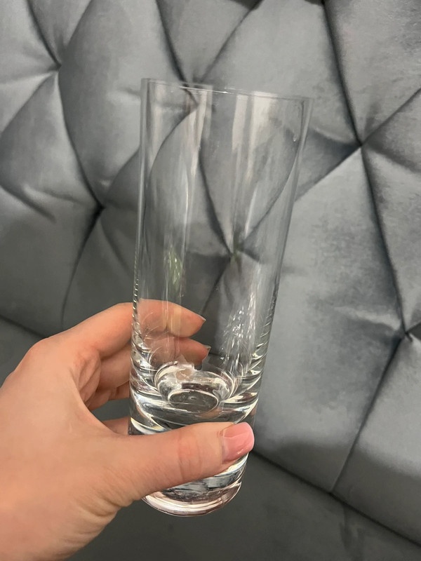 2ks sklenené poháre