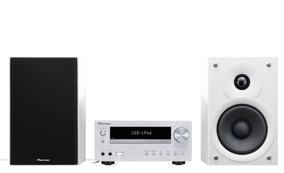 Pioneer X-HM51-W – biely Hi-Fi systém