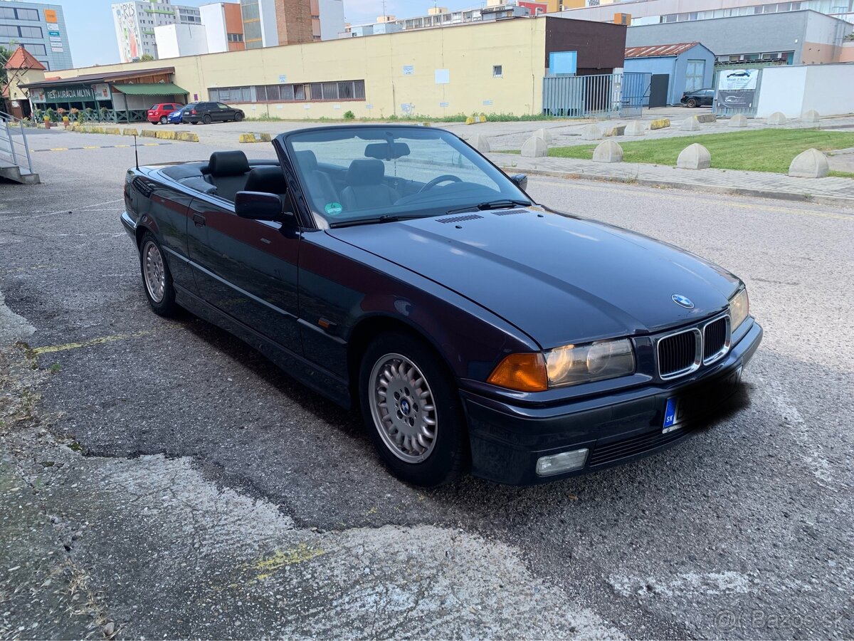 Bmw e36 cabrio 328i manual po 1.majitelke