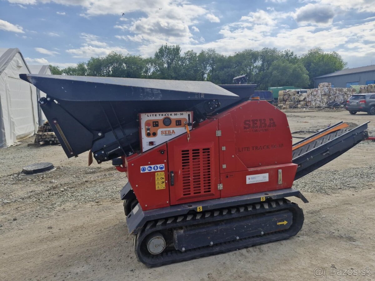 Drvič stavebného odpadu SEBA lite track 30-50