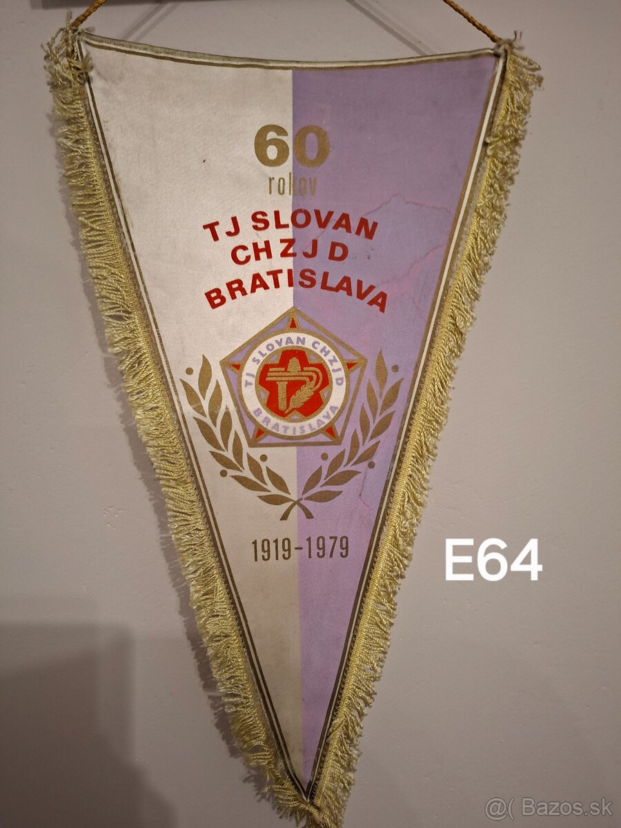 Vlajka TJ Slovan CHZJD