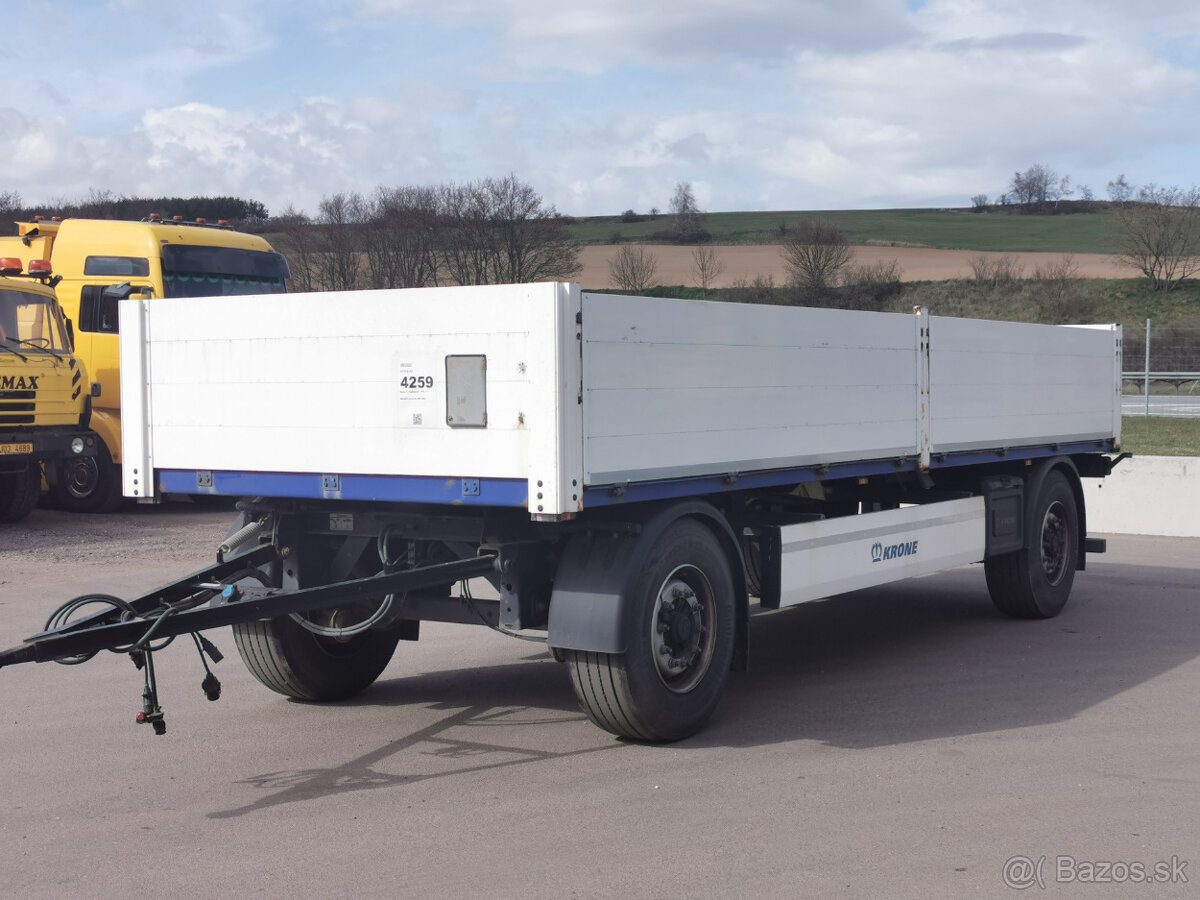 Prodám valníkový přívěs KRONE AZ