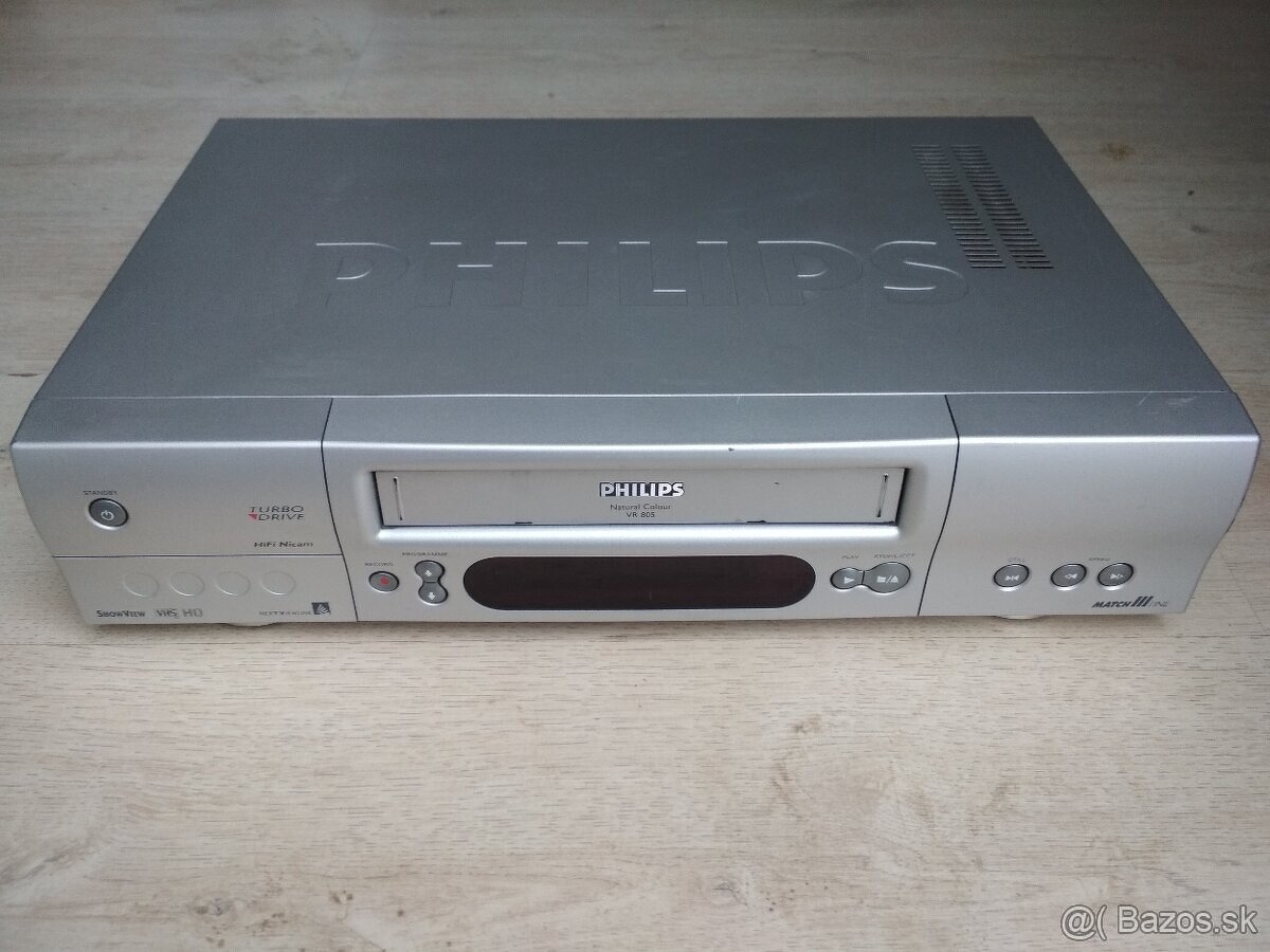 Videorekorder 6-hlavovy Philips VR805 HIFI STEREO