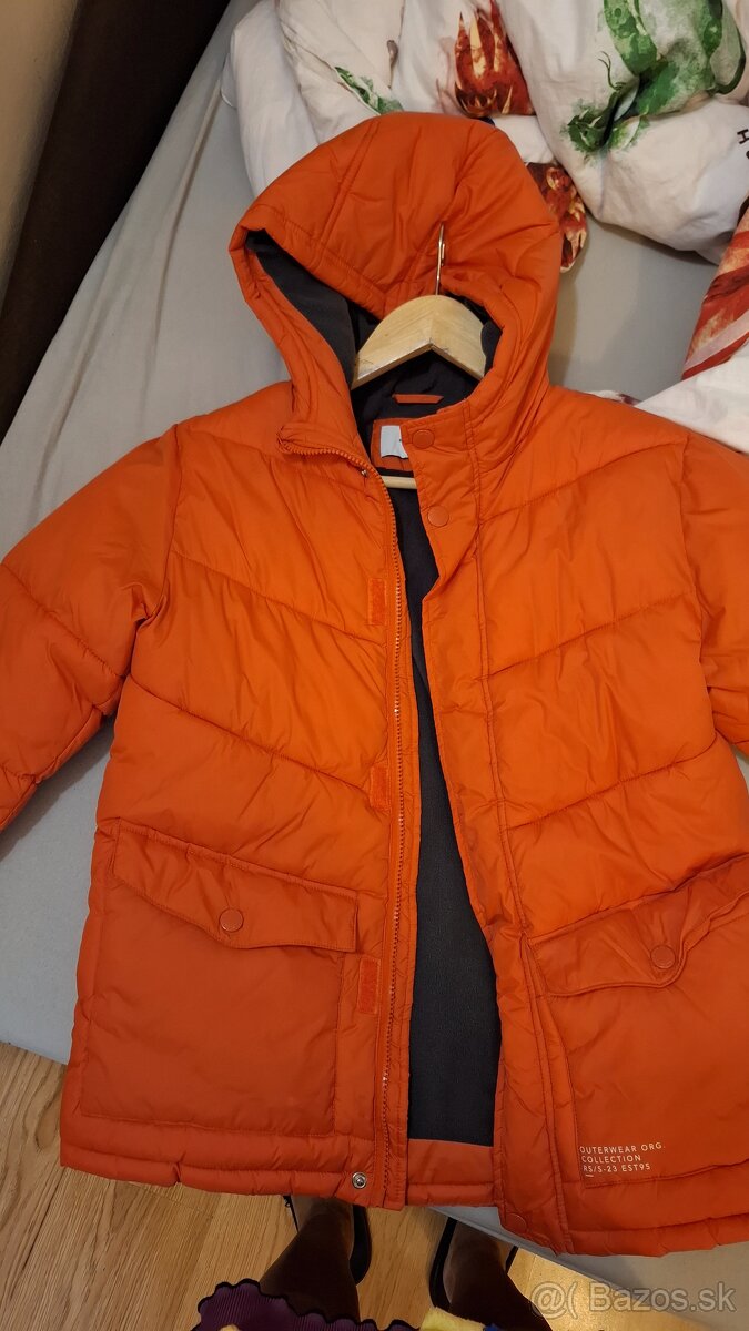 Zimná chlapčenská bunda