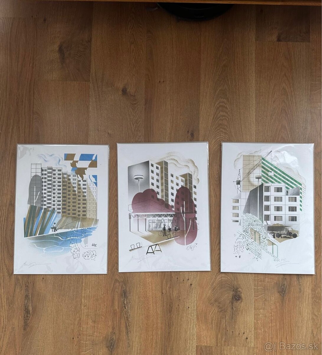 Predám grafiky Čierne diery