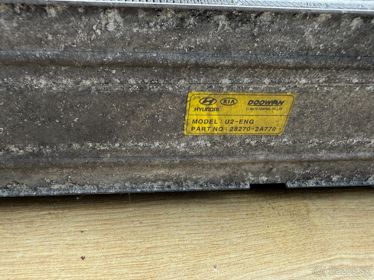 Intercooler Hyundai/Kia – OEM 28270-2A770 (U2-ENG)