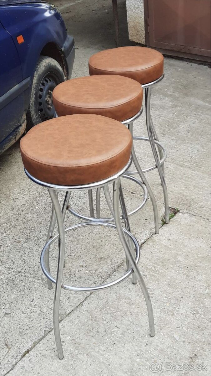 retro barové stoličky