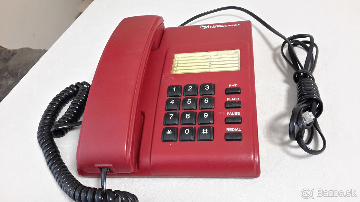 retro telefony rôzne Tesla Stropkov