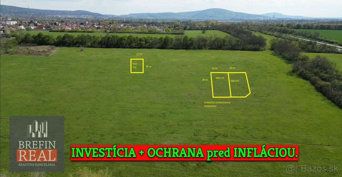 ZNÍŽENÁ CENA-investičný POZEMOK v Stupave 568 m2-DOHODA MOŽN