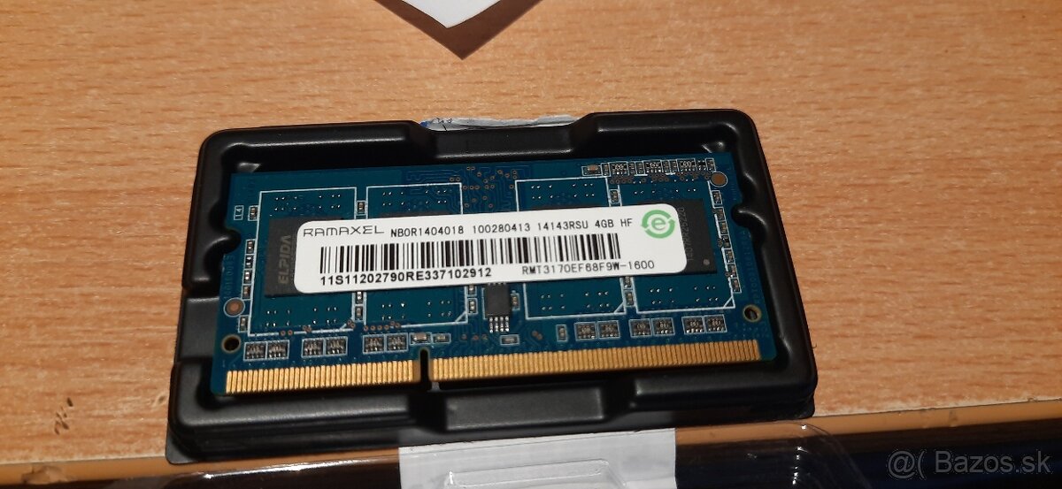 Ramaxel 4GB DDR3 PC12800 1600MHz CL11 SODIMM