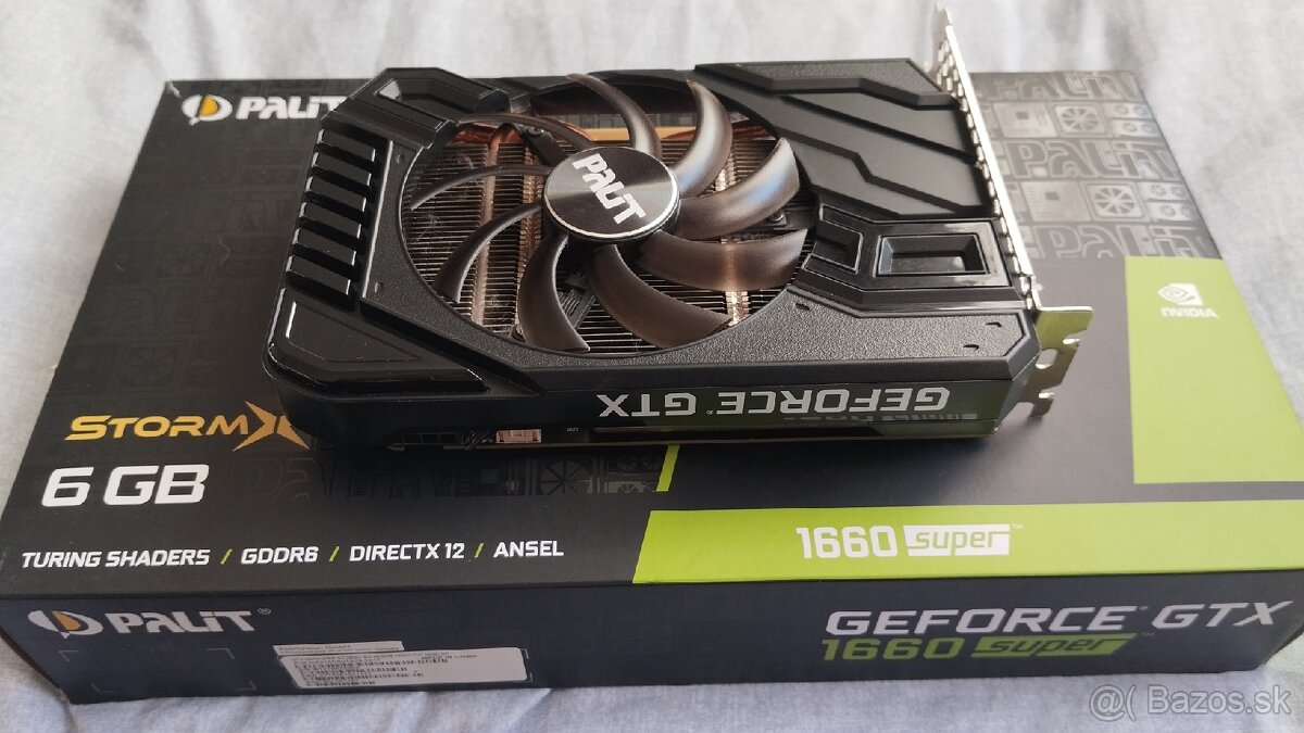 Palit GeForce GTX 1660 Super StormX 6GB