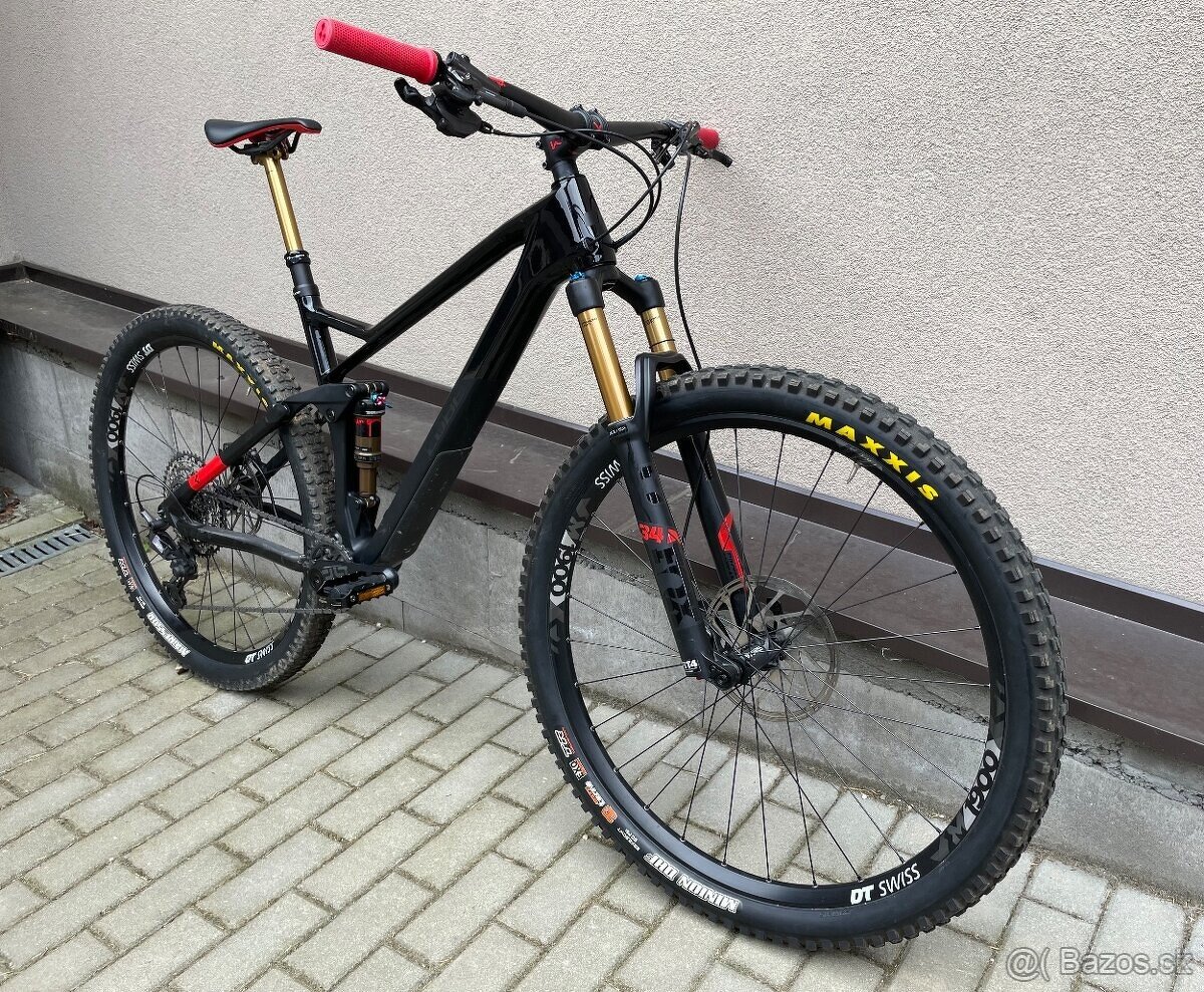 Horské karbonové kolo Cube Stereo 120 HPC SLT, velikost 19"