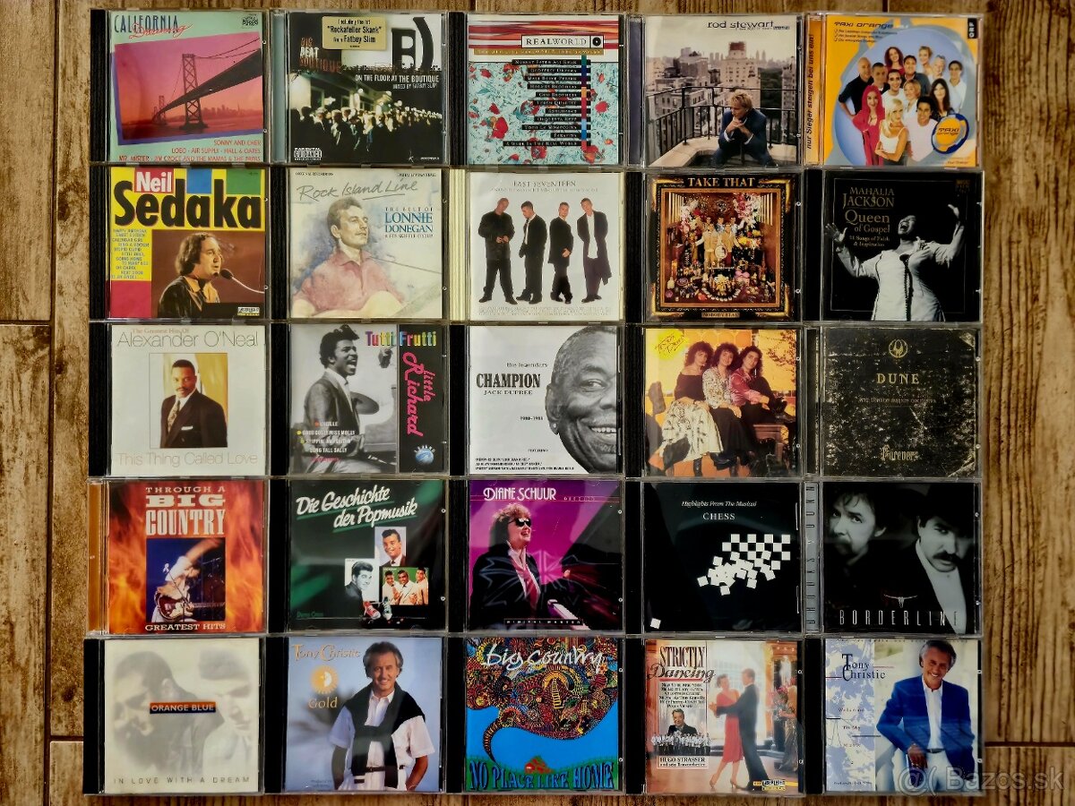 Predám 250 originál CD albumov (2)