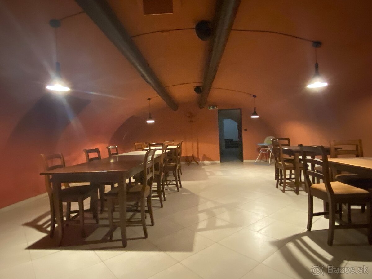Prenajmeme štýlové reštauračné priestory - 382 m2 v historic