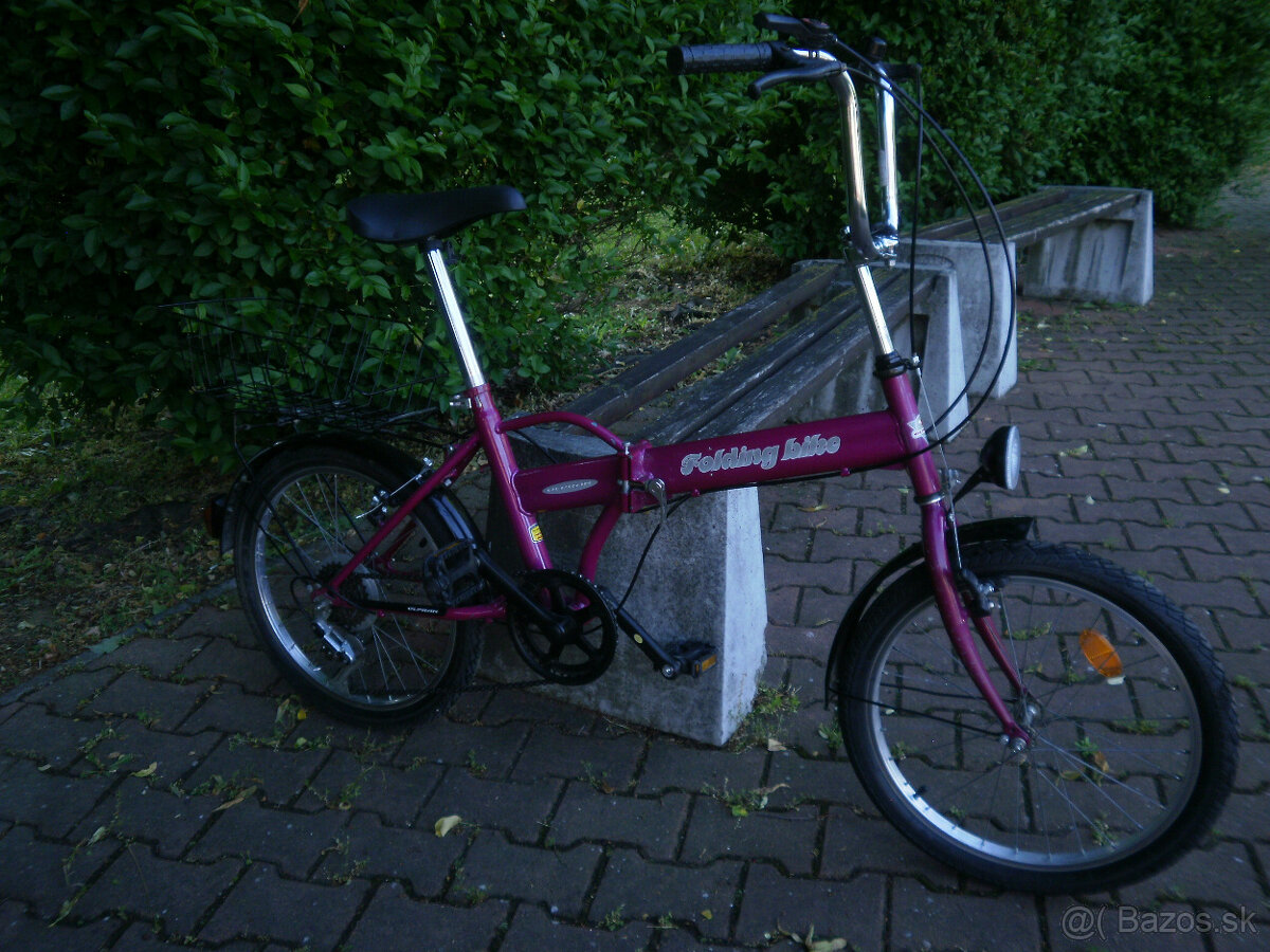 Bicykel Skladací s prehadzovačkou